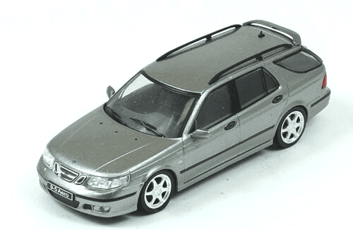 saab car museum collection atlas editions, saab 1:43, atlas editions, 3898017, saab 9-5 aero sportcombi troll hirsch 1:43