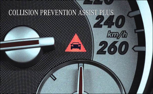 Hệ thống phòng ngừa va chạm chủ động Collision Prevention Assist Plus (CPA Plus)