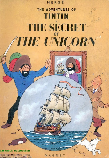 Free download PDF of The Adventures of TINTIN : The Secret of the unicorn