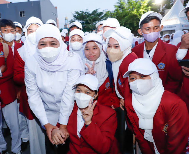 2.035 Maba Universitas Muhammadiyah Surabaya 2022 Disambut Langsung Oleh Gubernur Jatim