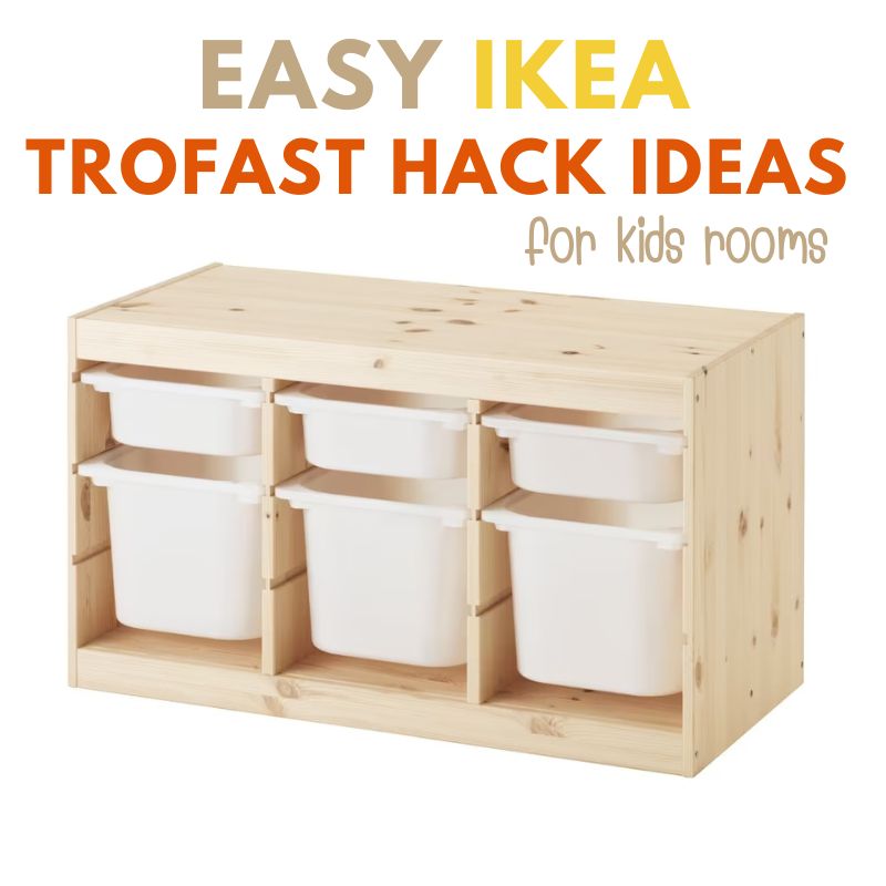 11 Clever IKEA Trofast Hacks to Get Organized  Ikea trofast, Ikea toy  storage, Ikea trofast storage