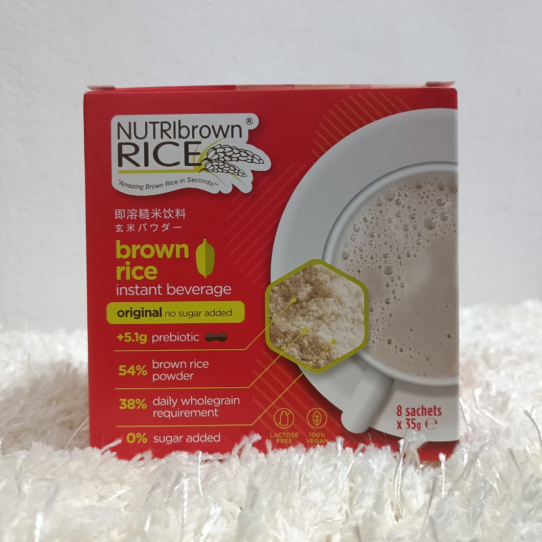 NutriBrownRice® Minuman Beras Perang Segera Bagus Untuk Kesihatan Kita