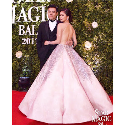 Kim Chiu breaks rules; opts out for a pink gown at the 2017 Star Magic Ball