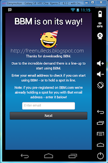 Cara Instal BBM di PC