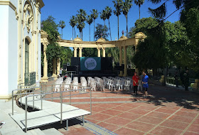 Uno de los escenarios donde se celebraba un evento sobre bandas sonoras de cine
