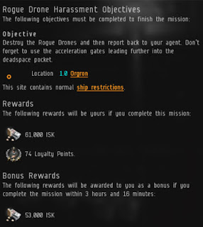 Rogue Drone Harassment L1 mission text