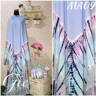 Mukena Tanpa Kepala, Mukena Ponco, Ponco Bali, Ponco Tie Dye