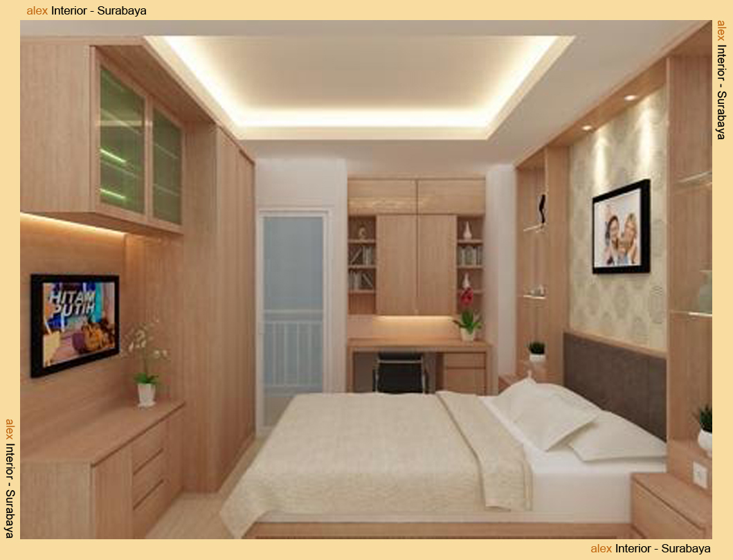  Desain  Interior  Kamar  Apartemen  Desain  Rumah Minimalis  