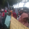 Kelompok Tani STMB Gelar Aksi Demo di DPRD Sumatra Utara, Tuntut Pemerintah Laksanakan Reforma Agraria
