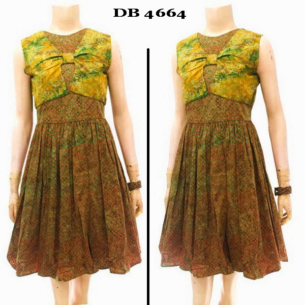 Baju Batik Dress