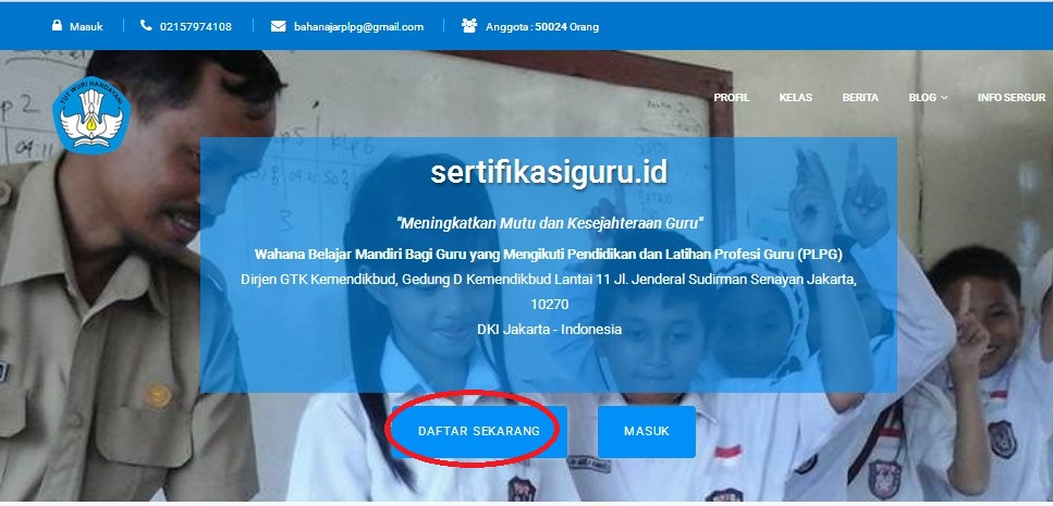 Panduan Pendaftaran Sumber Belajar Bagi Peserta Sertifikasi Guru 2018