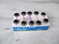 5-way Jack Patch Module (stereo/mono, isolated)