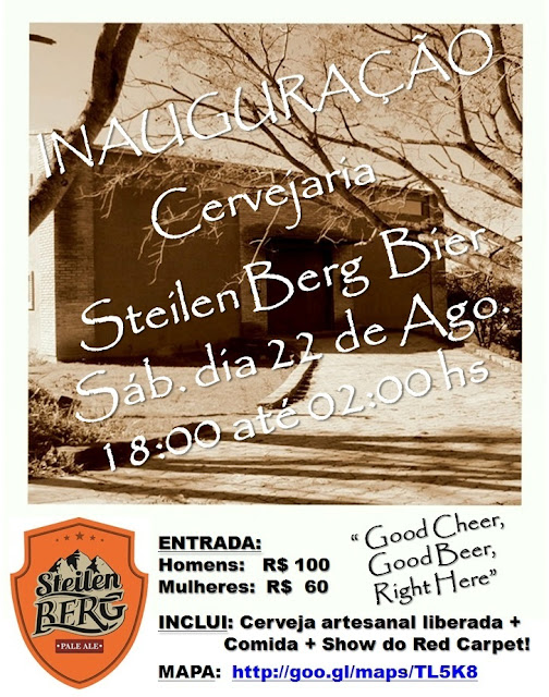 Inauguração da Steilen Berg Bier em Porto Alegre/RS