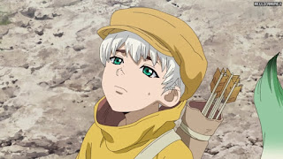 ドクターストーン アニメ 3期5話 西園寺羽京 Ukyo CV.小野賢章 | Dr. STONE Season 3 Episode 5