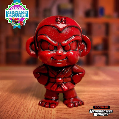 Designer Con 2022 Exclusive Shao Lu The Strong Rosewood Edition Mini Resin Figure by Hyperactive Monkey