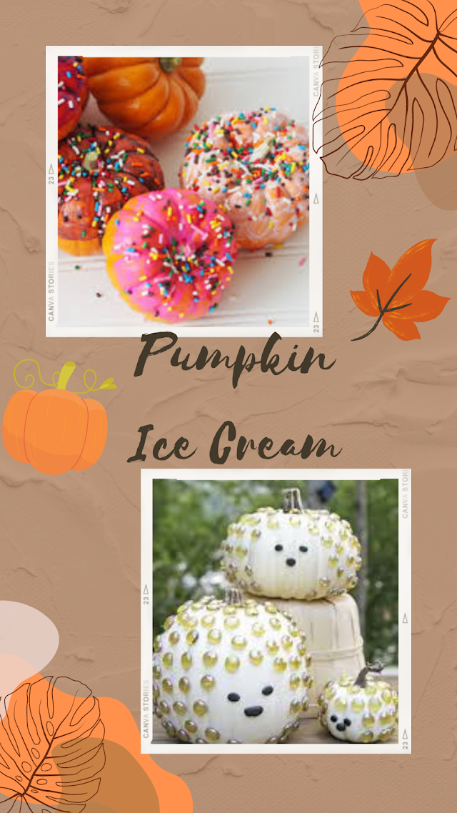 Pumpkin Ice Cream Cone Cupcakes By onlinefoodpro