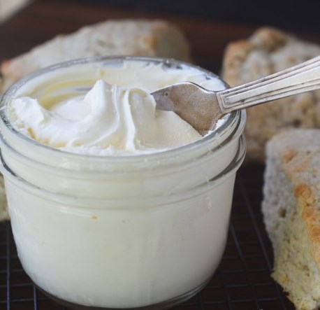 HOW TO MAKE CLOTTED CREAM #desserts #homemade