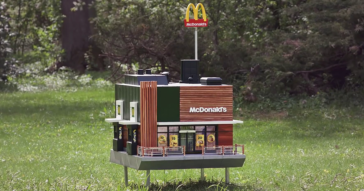 McDonald's Opened An Extremely Tiny Restaurant For Bees