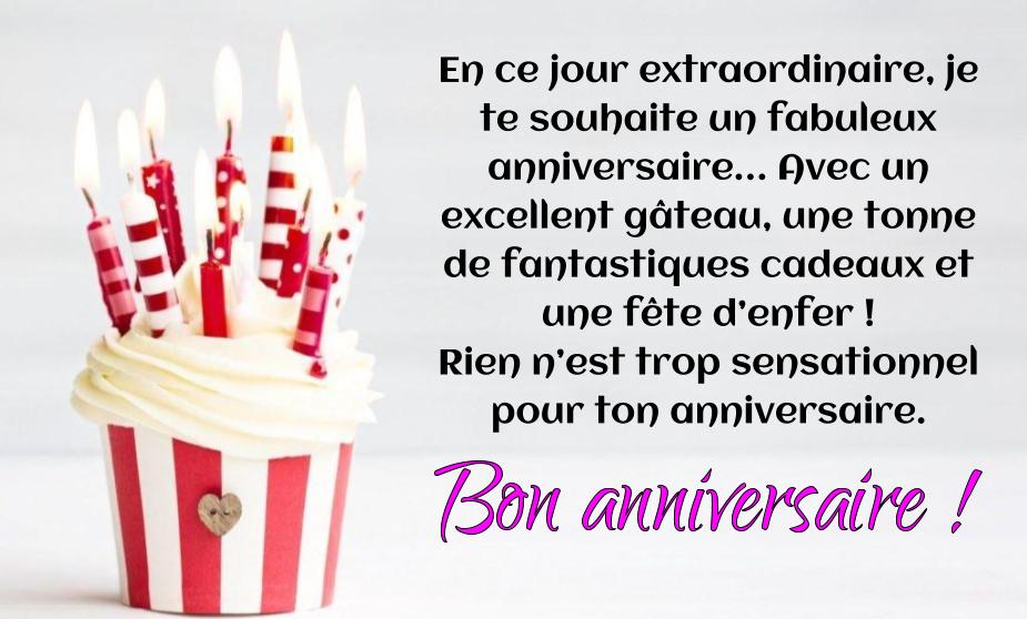  Messages  pour  souhaiter un  Joyeux Anniversaire  Po sie d 