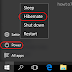 How to show Hibernate button in Windows 10