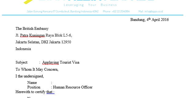 INGGABIA's : Membuat Visa UK 2016