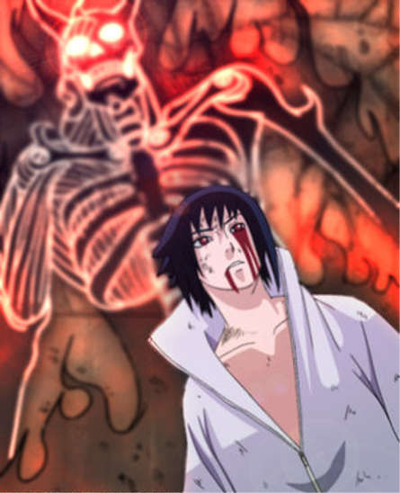 Power Of The Darkness Susanoo Naruto Sasuke Wallpaper