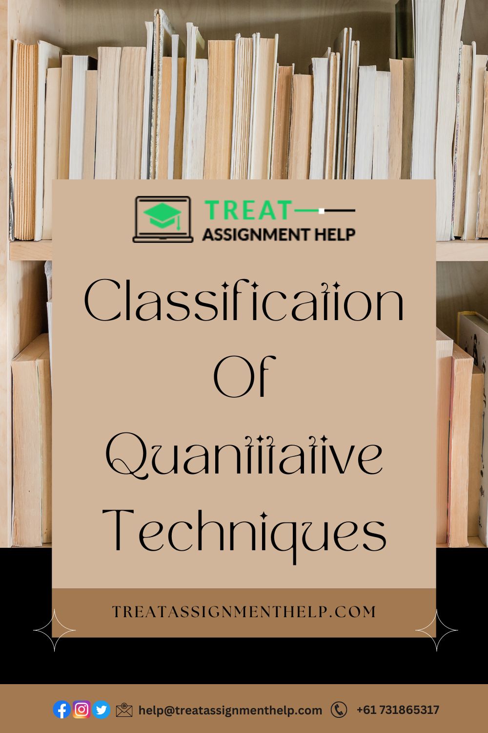Classification Of Quantitative Techniques