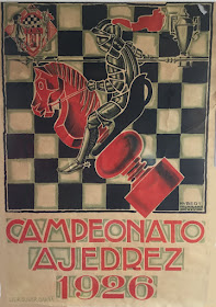 Cartel del Campeonato de Ajedrez de 1926