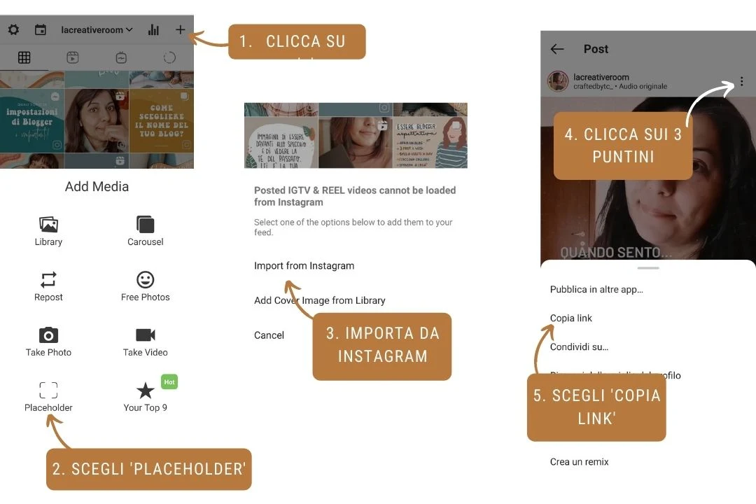 Come visualizzare Reels e igtv su PreviewApp.