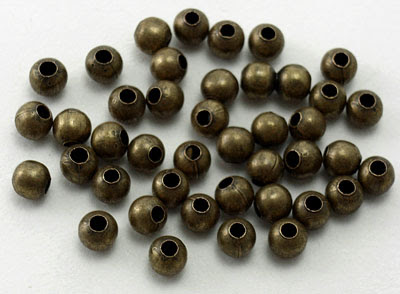Iron Crimp Beads
