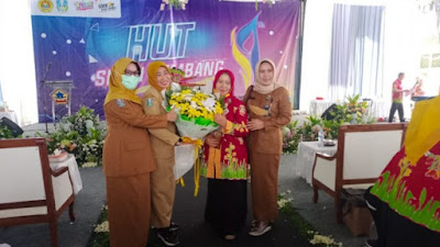SMKN Rembang Launching Batik Tulis Ikonik Daerah dan Memperingati HUT ke-17
