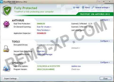 TrustPort USB Antivirus 2012