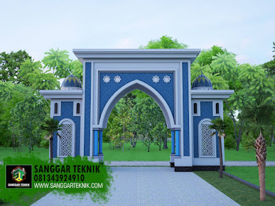 desain gapura masjid