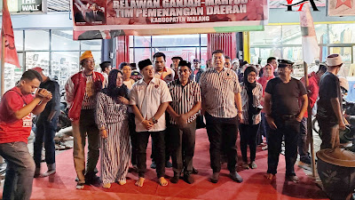 Posko Relawan Ganjar-Mahfud PDI Perjuangan Kabupaten Malang