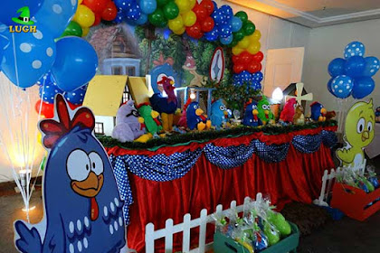 Decoração De Festa De 1 Ano Da Galinha Pintadinha