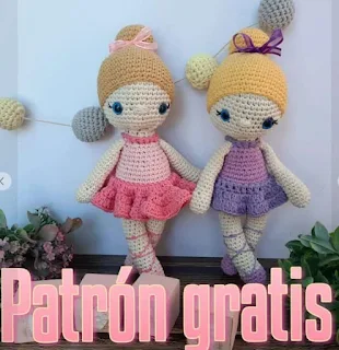 PATRON GRATIS BAILARINA AMIGURUMI 66333