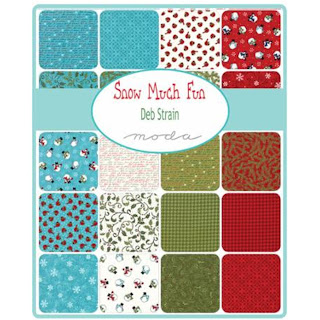 Moda Snow Much Fun Fabric by Deb Strain for Moda Fabrics