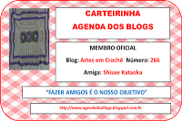 Minha Carteirinha da Agenda!