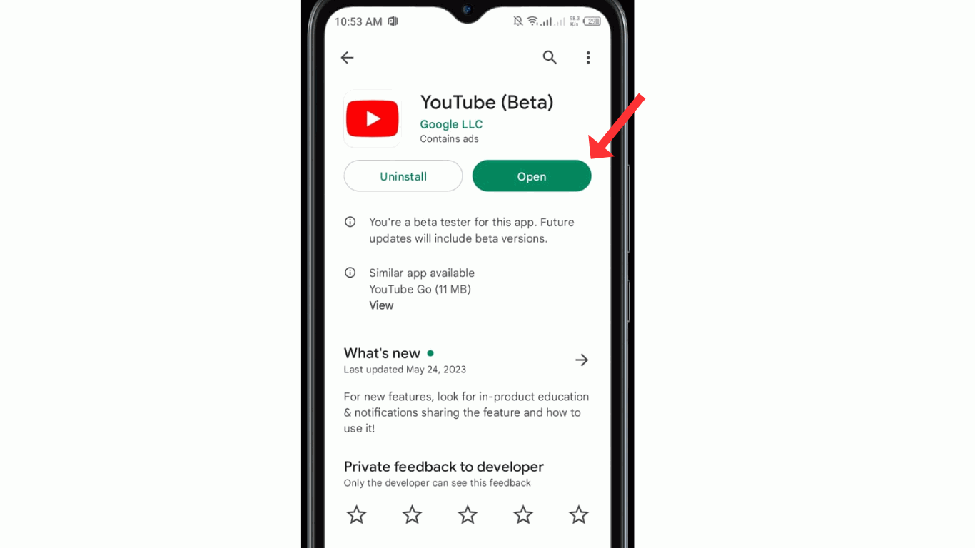 open-youtube-app