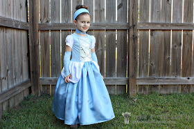 Cinderella costume sewing tutorial