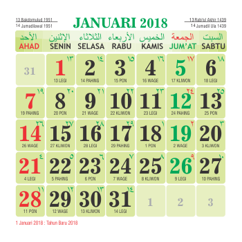 Download Softcopy Kalender 2018 Corel, Photoshop 