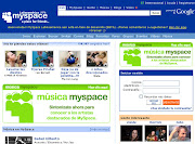 Al principio myspace tenia un aspecto totalmente azul y blanco(habrá que . (myspace)