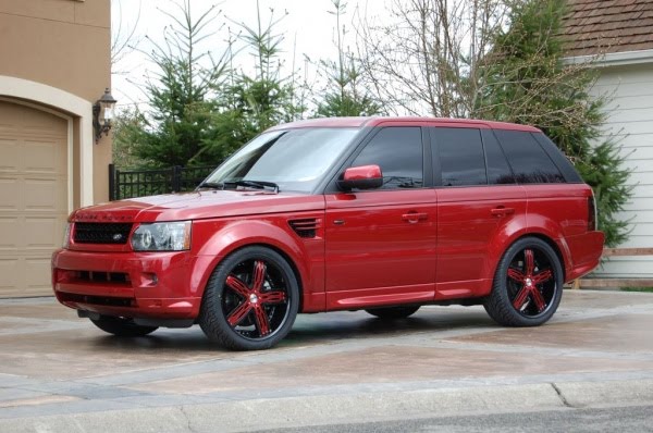 in the MOZ Wheel Designer to match the color of his Range Rover Sport