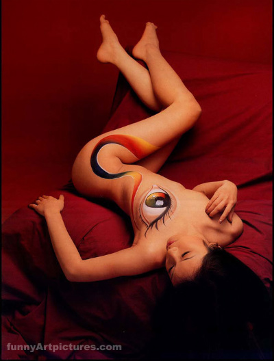 body paint gallery of stylish women