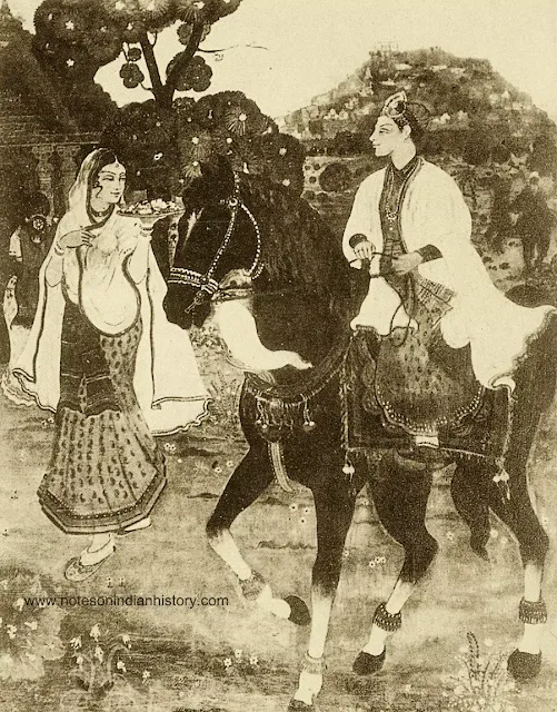 sultan-muhammad-quli-qutub-shah-and-bhagmati