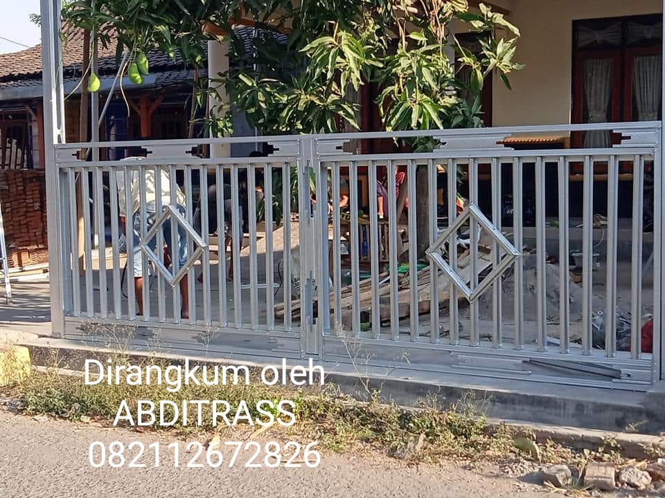 Buat Pagar  Rumah Dari Baja  Ringan  Sekitar Rumah