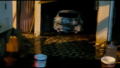 Incêndio em carro dentro de garagem da prefeitura causa a morte do servidor  público