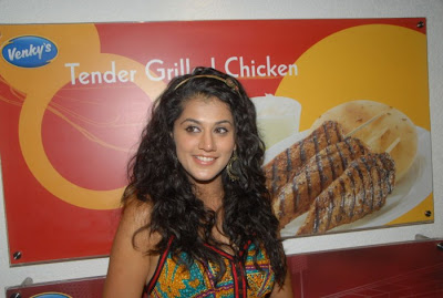 tapsee new at venkys xprs food court unseen pics