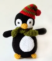 PATRON GRATIS PINGÜINO AMIGURUMI