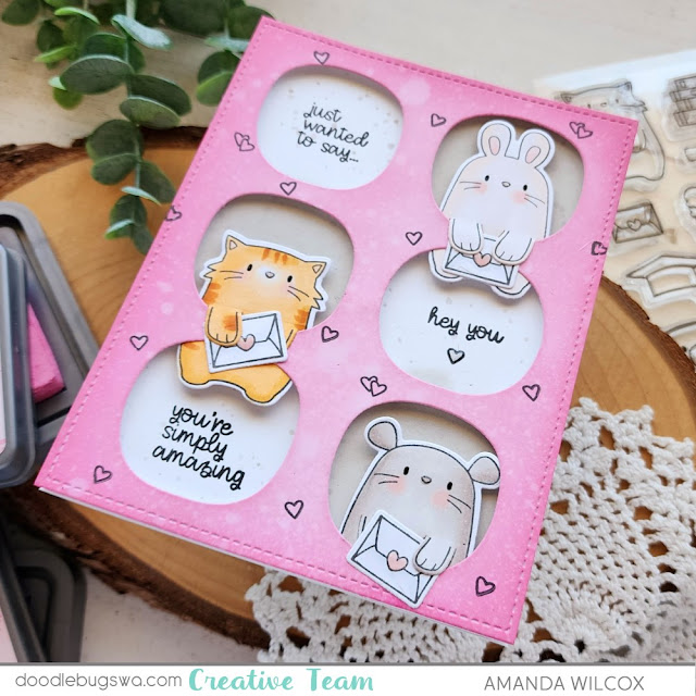 Mama Elephant Page Hugger dies and Six Window Cover Plate